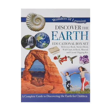Wonders of Learning – Discover The Earth Educational Box Set | Kids Geography & Earth Science Kit