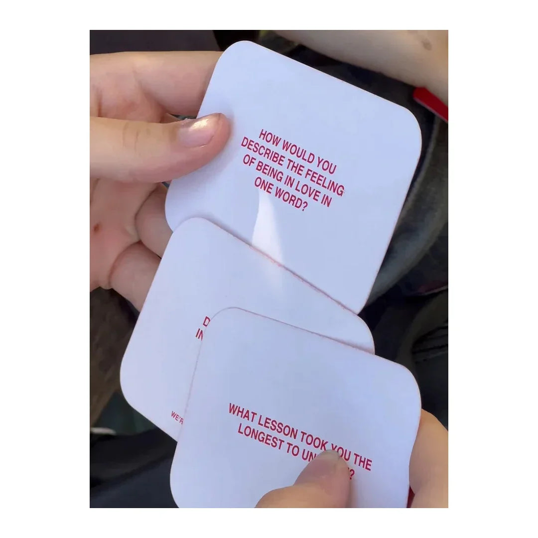 We’re Not Really Strangers – Card Game of Connection & Meaningful Conversations - Jaiman Toys