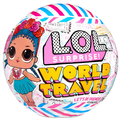 L.O.L. Surprise! OMG World Travel Toys, Trendy Doll with 8 Surprises to UNbox Including a Secret Message, Fashions, Accessories, &amp; More in Sidekick - Jaiman Toys