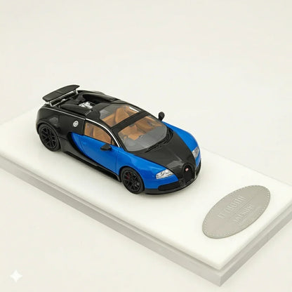 Mortal 1:64 Scale  Bugatti  Blue/Black – Premium Diecast Car Model