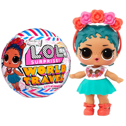 L.O.L. Surprise! OMG World Travel Toys, Trendy Doll with 8 Surprises to UNbox Including a Secret Message, Fashions, Accessories, &amp; More in Sidekick - Jaiman Toys