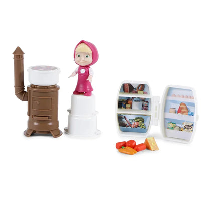 Masha And The Bear Simba Masha Playset Kitchen Multicolour, 3Y+ - Jaiman Toys