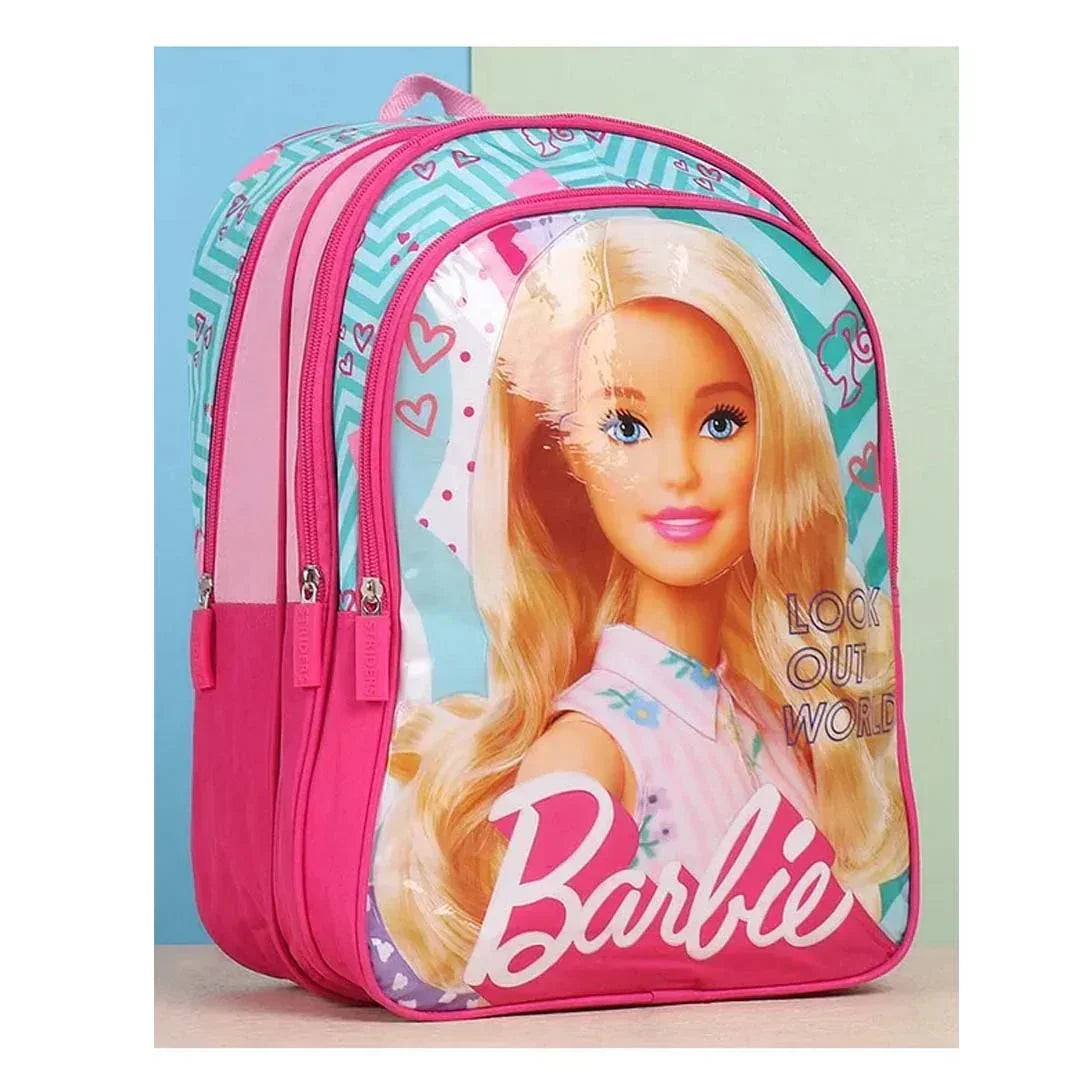 Striders Barbie "Look Out World" School Bag – 36 CM - Jaiman Toys