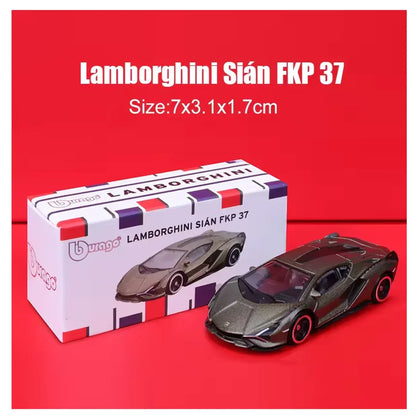 Bburago Lamborghini Sián FKP 37 1:64 Die-Cast Model Car – Sports Cars Edition
