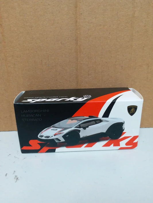 Sparky 1/64 Lamborghini Huracán Sterrato - White - Jaiman Toys