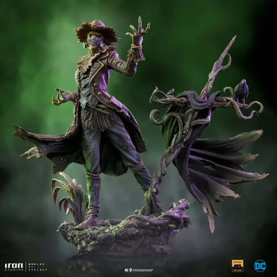 Iron Studios! Collectible Showpiece Statue SCARECROW DELUXE ART SCALE 1/10 - EXCLUSIVE CCXP 22 - Jaiman Toys