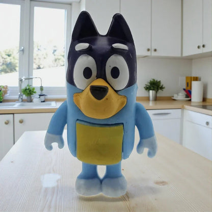 Bluey & Friends 4-Pack Figure Set – Chilli, Bluey, Bingo & Bandit | Official Collectible Toy Figures (3+ Years)