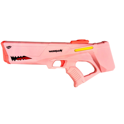 Automatic Electric Water Gun, with Large Capacity, Holi Water Gun with Long Range Pistol for Children (Pink) - Jaiman Toys