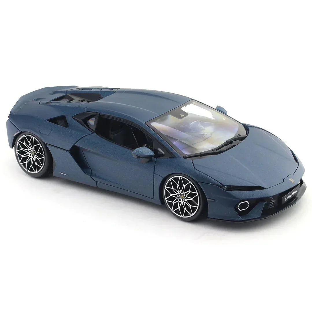 Bburago 1:18 Lamborghini Temerario Blue – Licensed Diecast Model Car Collectible
