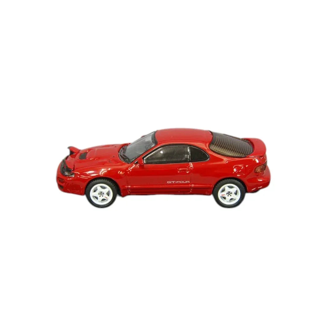 Hobby Japan 1:64 HJ641023DW Toyota CELICA Turbo 4WD Carlos Sainz Limited Edition GT-FOUR RC Diecast Toys Red Model - Jaiman Toys