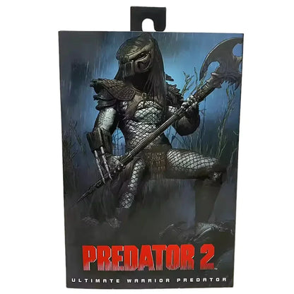 Predator 2 Ultimate Warrior Predator action figure box with detailed character artwork