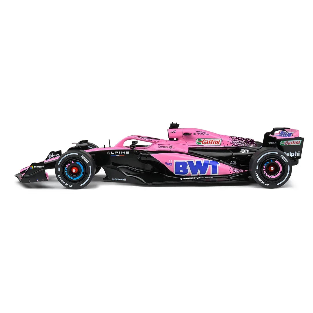 Solido 1:18 2023 Alpine A523 Presentation Version – Pink Edition – Competition - Jaiman Toys