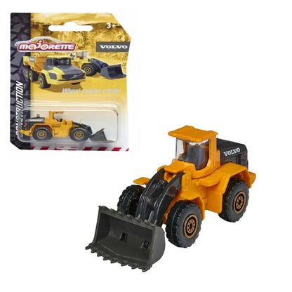 Majorette Volvo Construction Series – Single Pack Die-Cast Vehicle Playset - Jaiman Toys