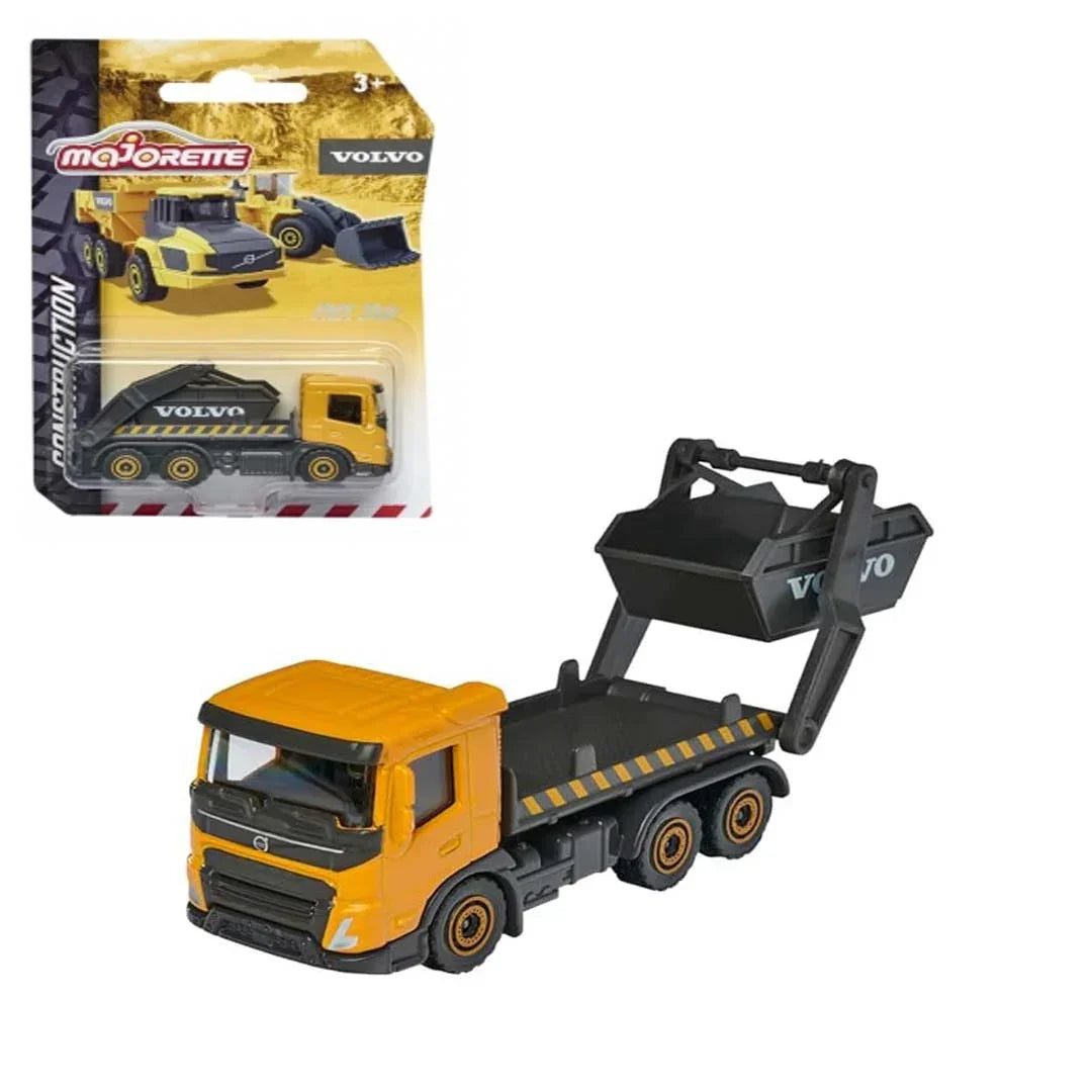 Majorette Volvo Construction Series – Single Pack Die-Cast Vehicle Playset - Jaiman Toys