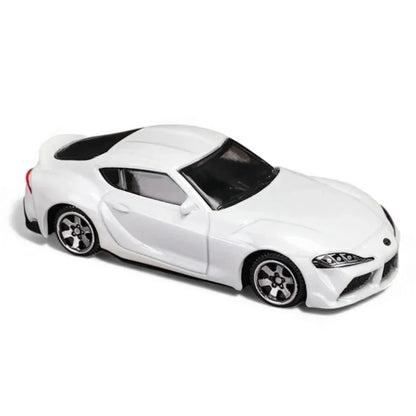 CCA 1:58 Scale Toyota GR Supra Magnetic Series White Die-Cast Model Car