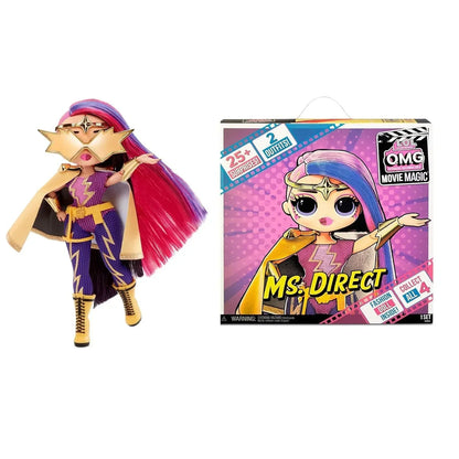 L.O.L. Surprise! OMG Movie Magic Ms. Direct Fashion Doll with 25 Surprises - Jaiman Toys