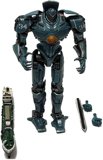 Pacific Rim 7" Deluxe Series 4 Jaeger Gipsy Danger 2.0 Hong Kong Brawl - Jaiman Toys