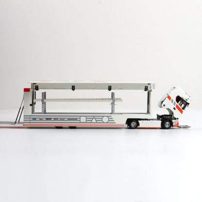 Maxwell 1:64 Scania S730 V8 Idemitsu Transport Truck Diecast Model | Premium Car Carrier Trailer Collectible