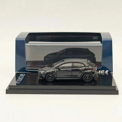 HJ64 1:64 TOYOTA GR COROLLA RZ Precious Black Pearl HJ641067BK - Jaiman Toys