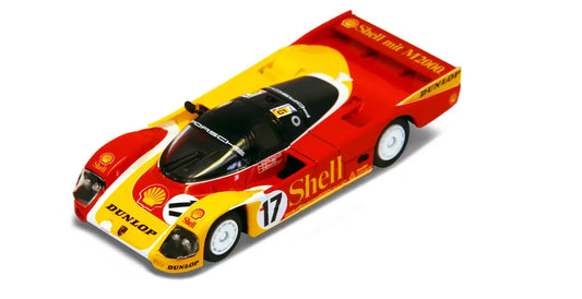 SPARKY 1/64 DIECAST Porsche 962C 2nd Le Mans D.Bell K.Ludwig H-J.Stuck SHELL 1988 #17 - Jaiman Toys