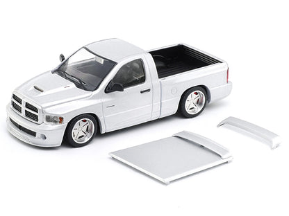 Shoom64 Models 1:64 Dodge Ram SRT-10 Pickup Truck Diecast Model Car | Red & Silver Colour Variants