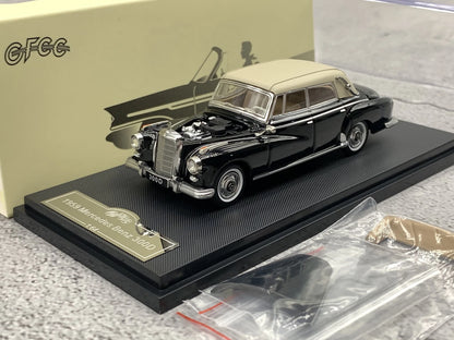 GFCC 1:64 1959 Mercedes-Benz 300D Convertible Diecast Car Model | Premium Classic Convertible Collectible Available in 6 Variants