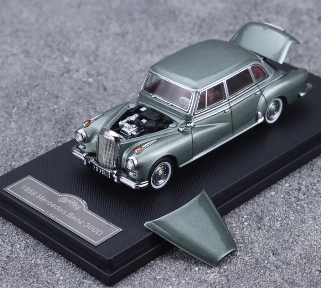 GFCC 1:64 Mercedes-Benz 300D Diecast Car Model | Premium Collectible Scale Model Available in 5 Variants