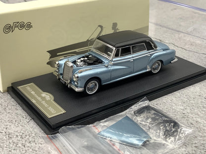 GFCC 1:64 1959 Mercedes-Benz 300D Convertible Diecast Car Model | Premium Classic Convertible Collectible Available in 6 Variants