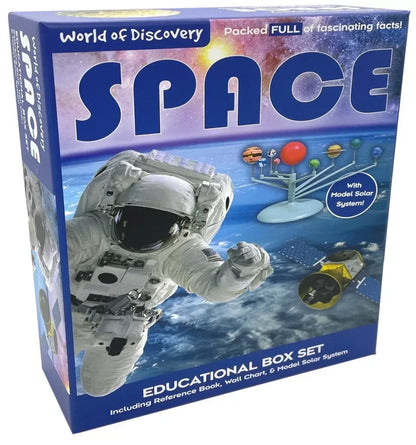 World of Discovery Space Educational Box Set Book by North Parade Publishing - Jaiman Toys