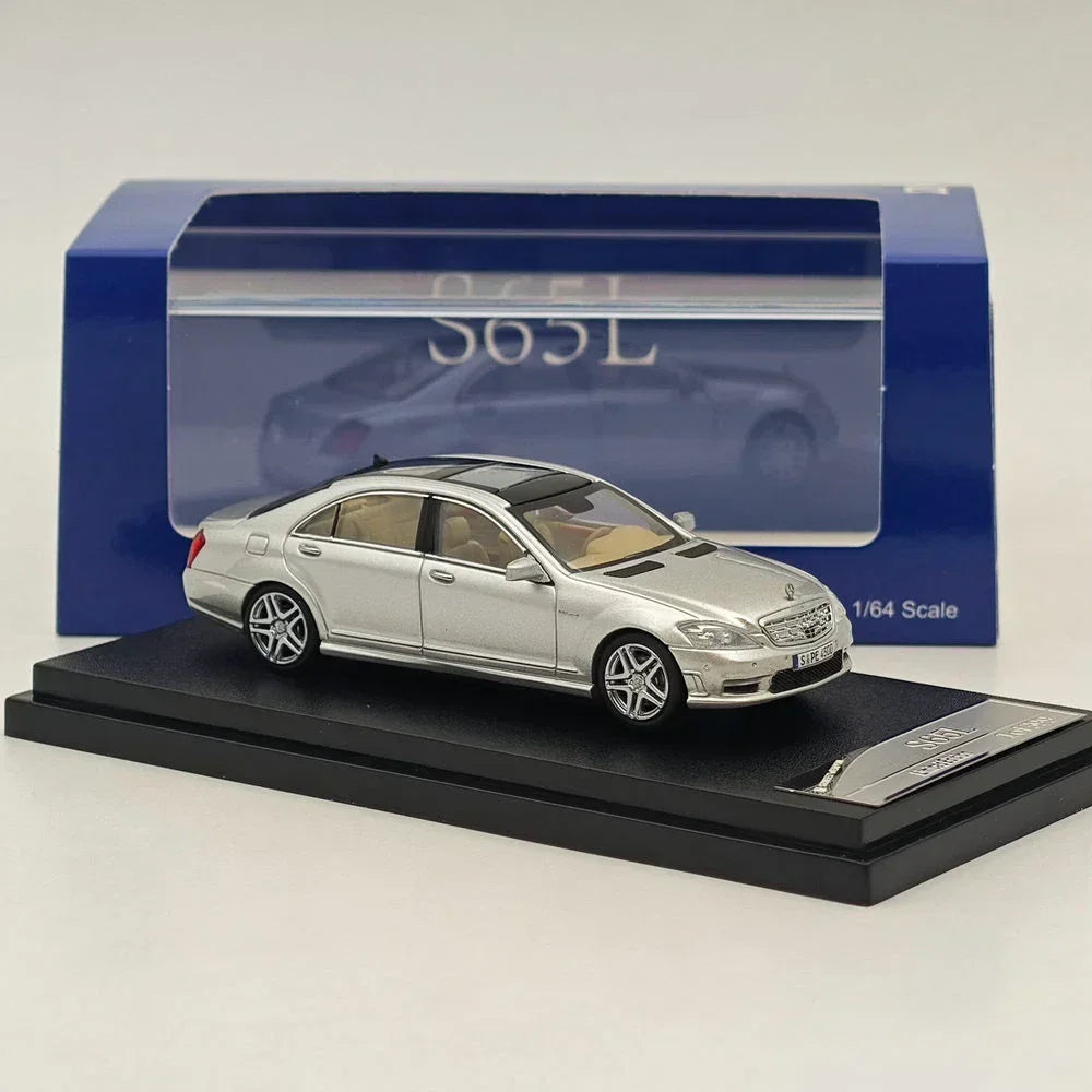 Street Warrior 1/64 S65L Silver Diecast Models Car - Jaiman Toys