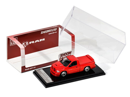 Shoom64 Models 1:64 Dodge Ram SRT-10 Pickup Truck Diecast Model Car | Red & Silver Colour Variants