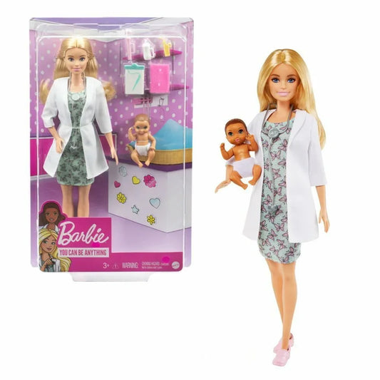 Dream Big: Barbie You Can Be Anything Baby Doctor Playset - Jaiman Toys