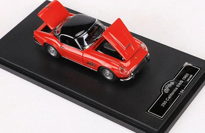GFCC 1:64 Scale 1960 SWB Ferrari 250GT California Red With Black Convertible Diecast Car Model - Jaiman Toys