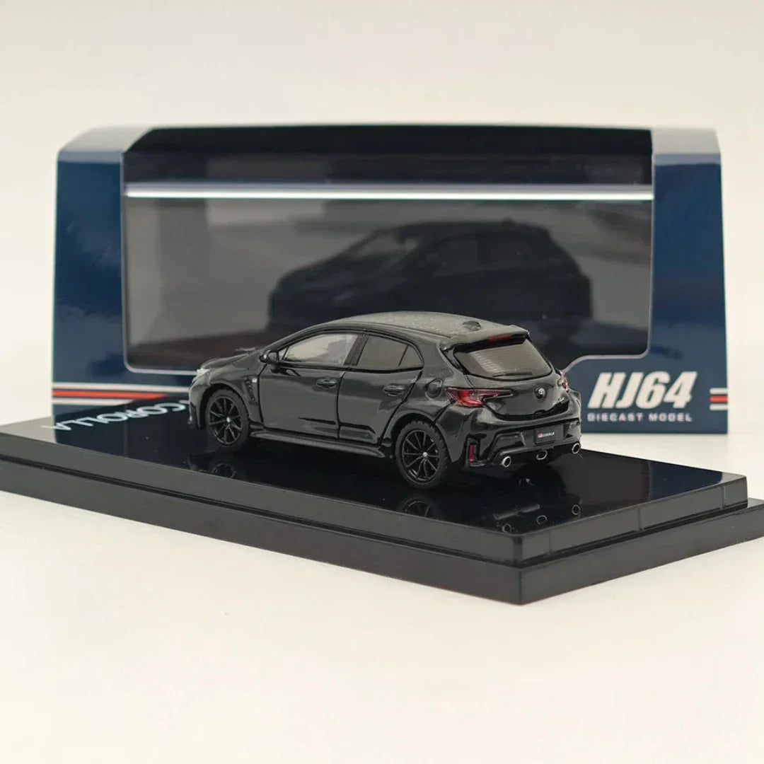HJ64 1:64 TOYOTA GR COROLLA RZ Precious Black Pearl HJ641067BK - Jaiman Toys