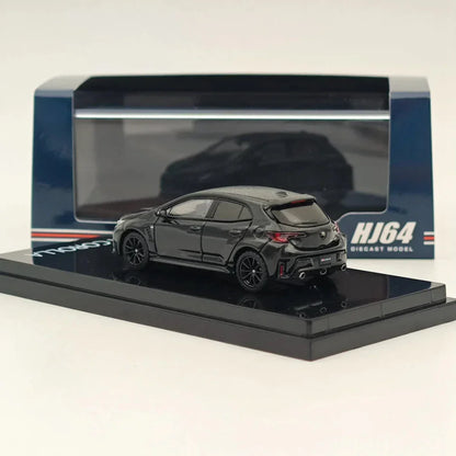 HJ64 1:64 TOYOTA GR COROLLA RZ Precious Black Pearl HJ641067BK - Jaiman Toys