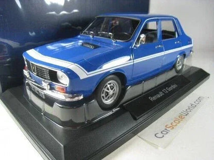 NOREV RENAULT 12 GORDINI 1971 Blue/White 1:18 - Jaiman Toys