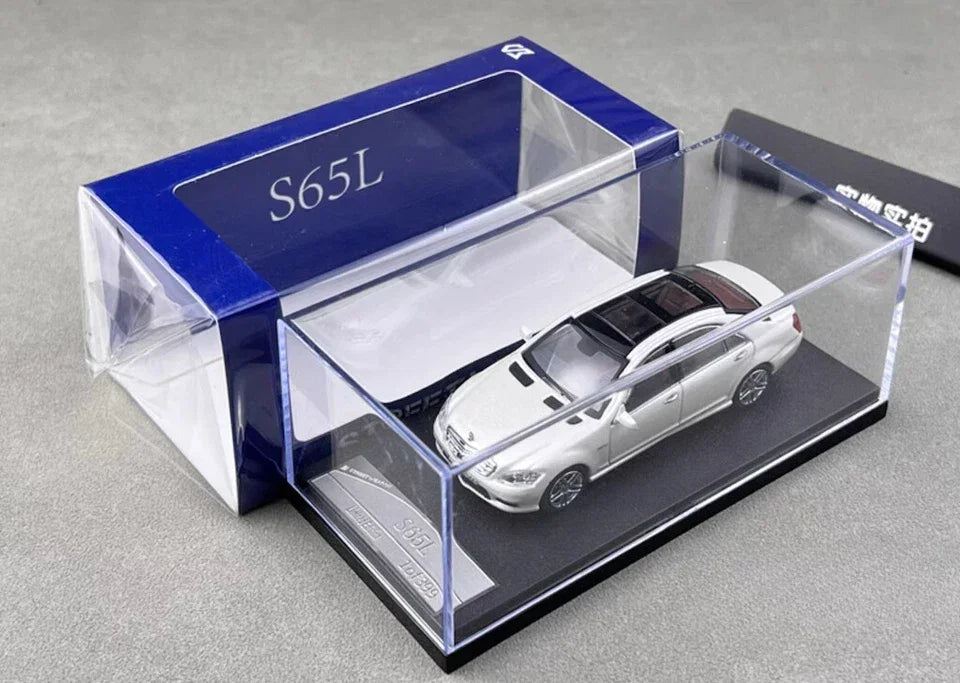 Street Warrior 1/64 S65L White Diecast Models Car - Jaiman Toys