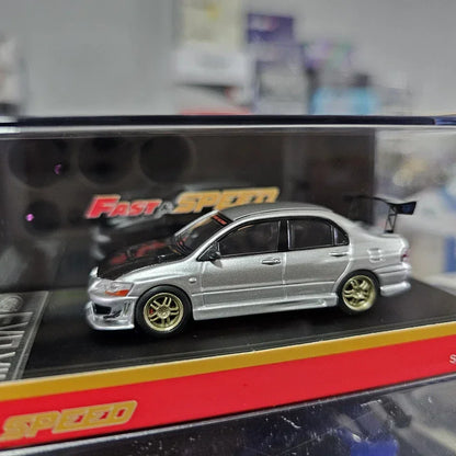 1/64 Fast & Speed Lancer EVO VII Silver Diecast Car Model - Jaiman Toys