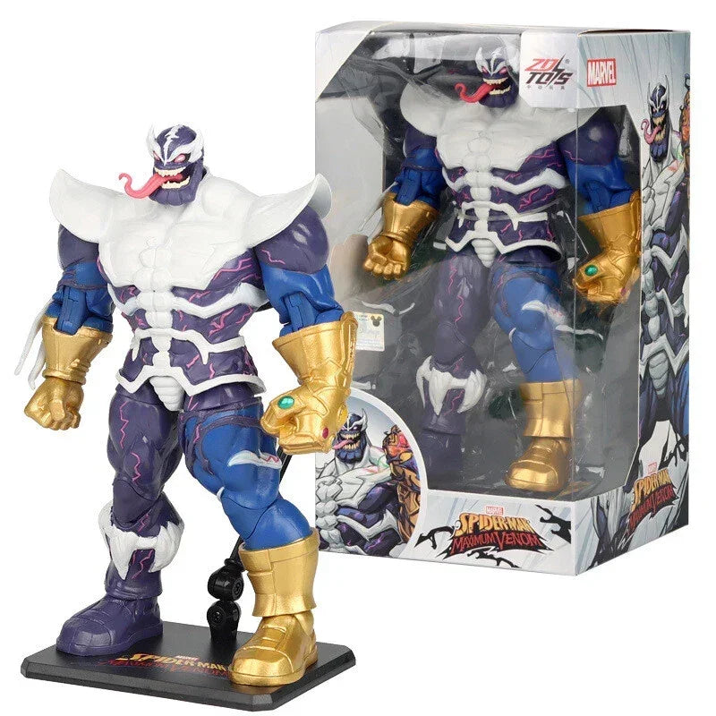 ZD TOYS Venomized Thanos (Maximum Venom Series) ″ 7″ PVC Action Figure - Jaiman Toys