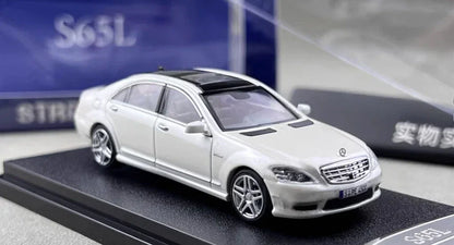 Street Warrior 1/64 S65L White Diecast Models Car - Jaiman Toys