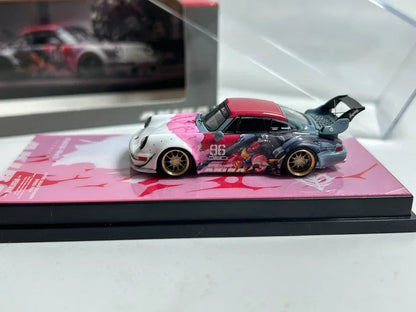 RWB 1/64 #96 Akiba Racing Classic Model Diecast Collect Car - Jaiman Toys