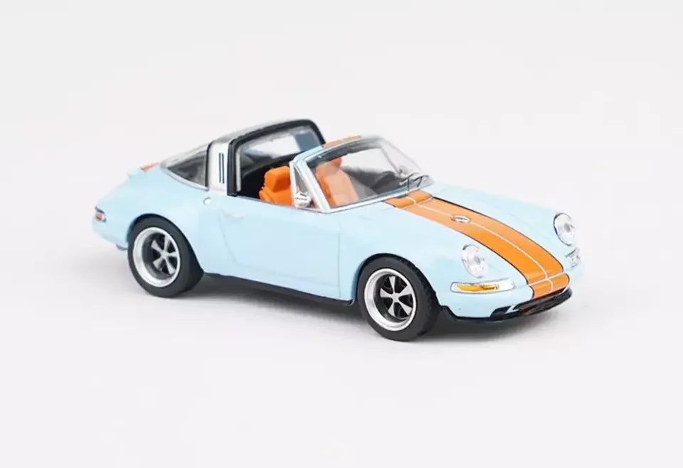 POPRACE 1/64 SINGER TARGA GULF - Jaiman Toys