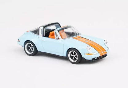 POPRACE 1/64 SINGER TARGA GULF - Jaiman Toys