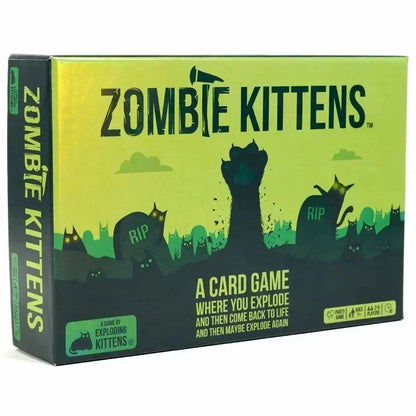 Exploding Kittens Zombie Kittens Card Game - Jaiman Toys
