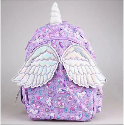 Smiggle School Bag : Unicorn Colorful & Stylish 16 Inch Backpack for Kids - Jaiman Toys