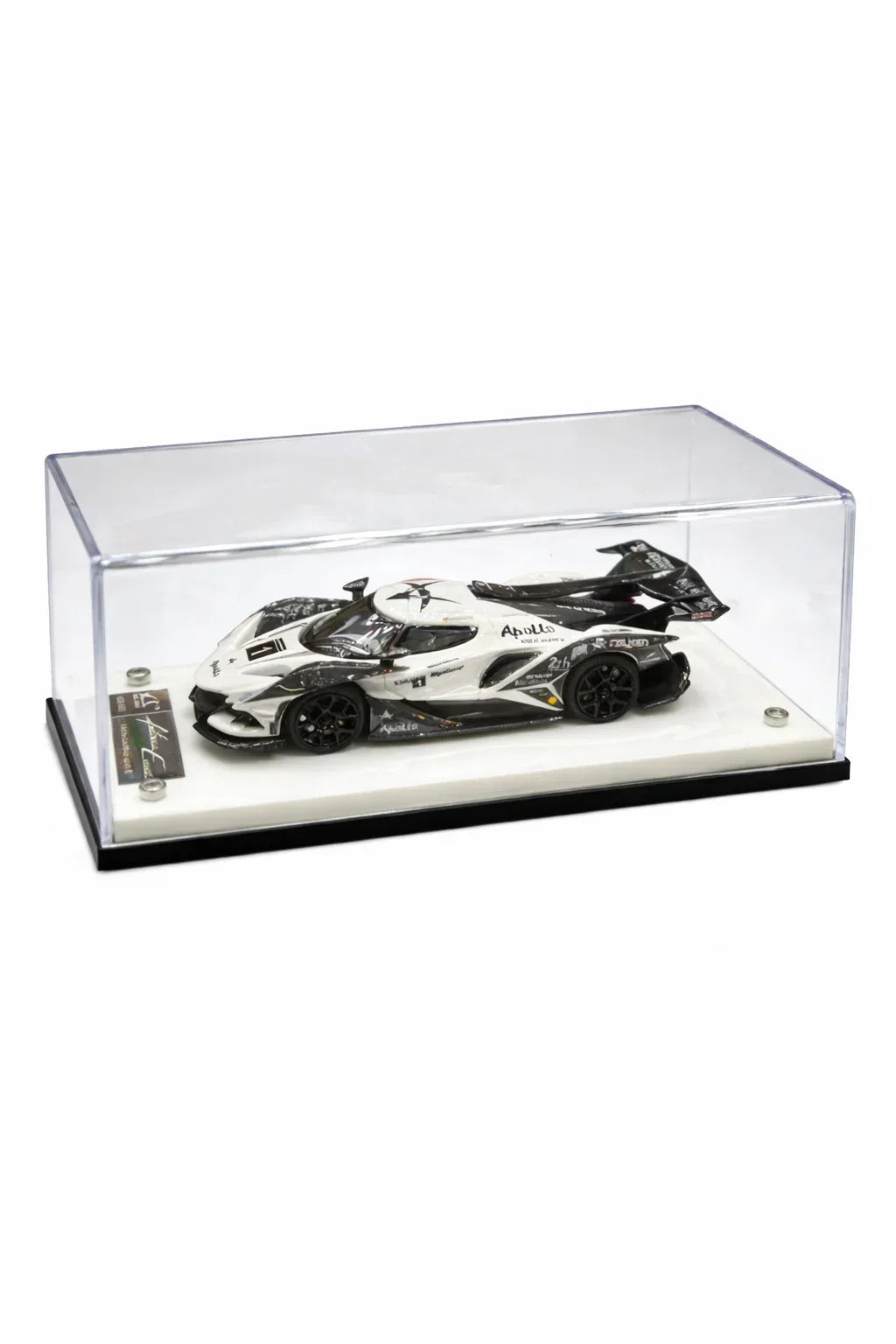 Apollo IE 1:64 Diecast Hypercar Model – 3 Color Variants | Display Case Included