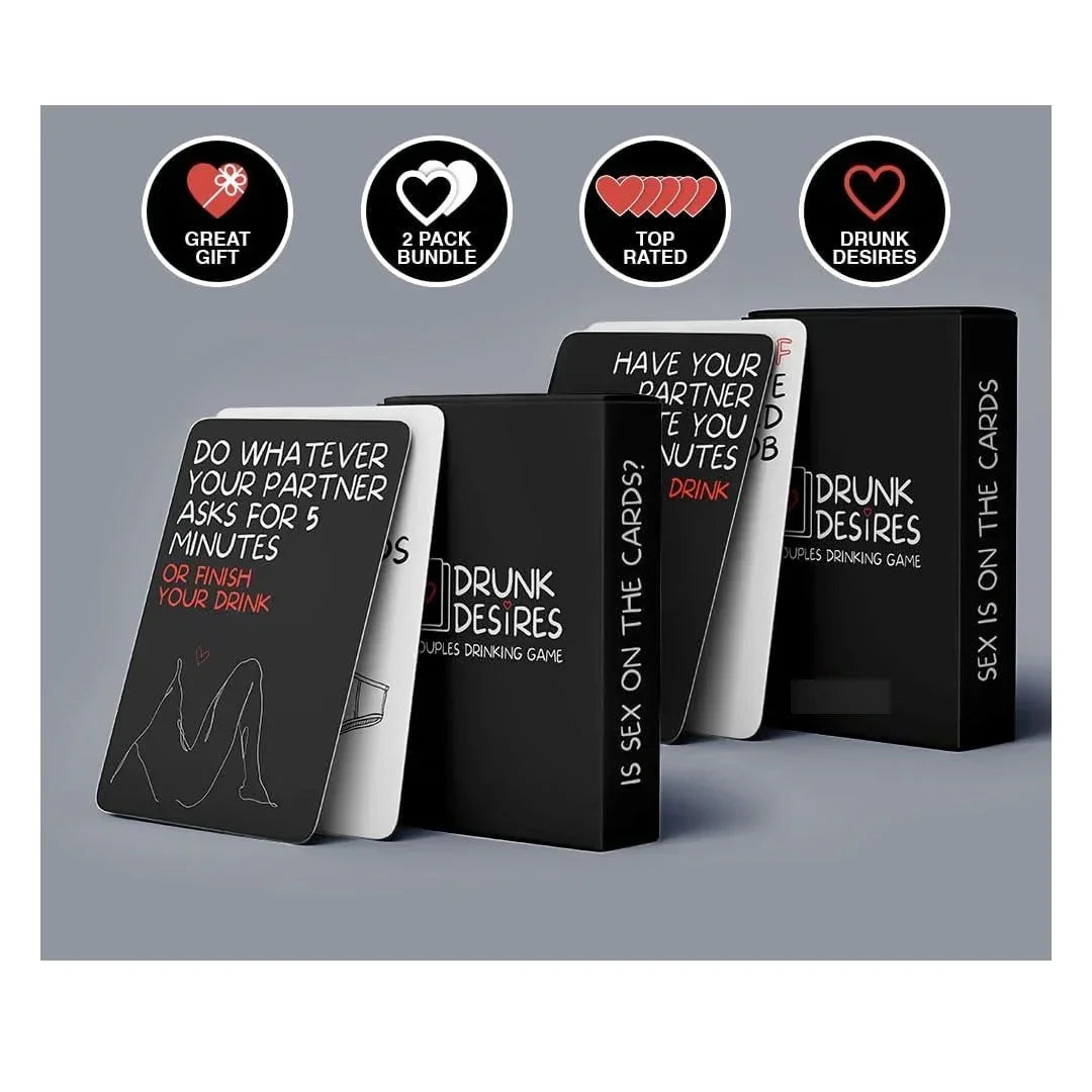Drunk Desires – The Ultimate Couples Drinking Party Game - Jaiman Toys