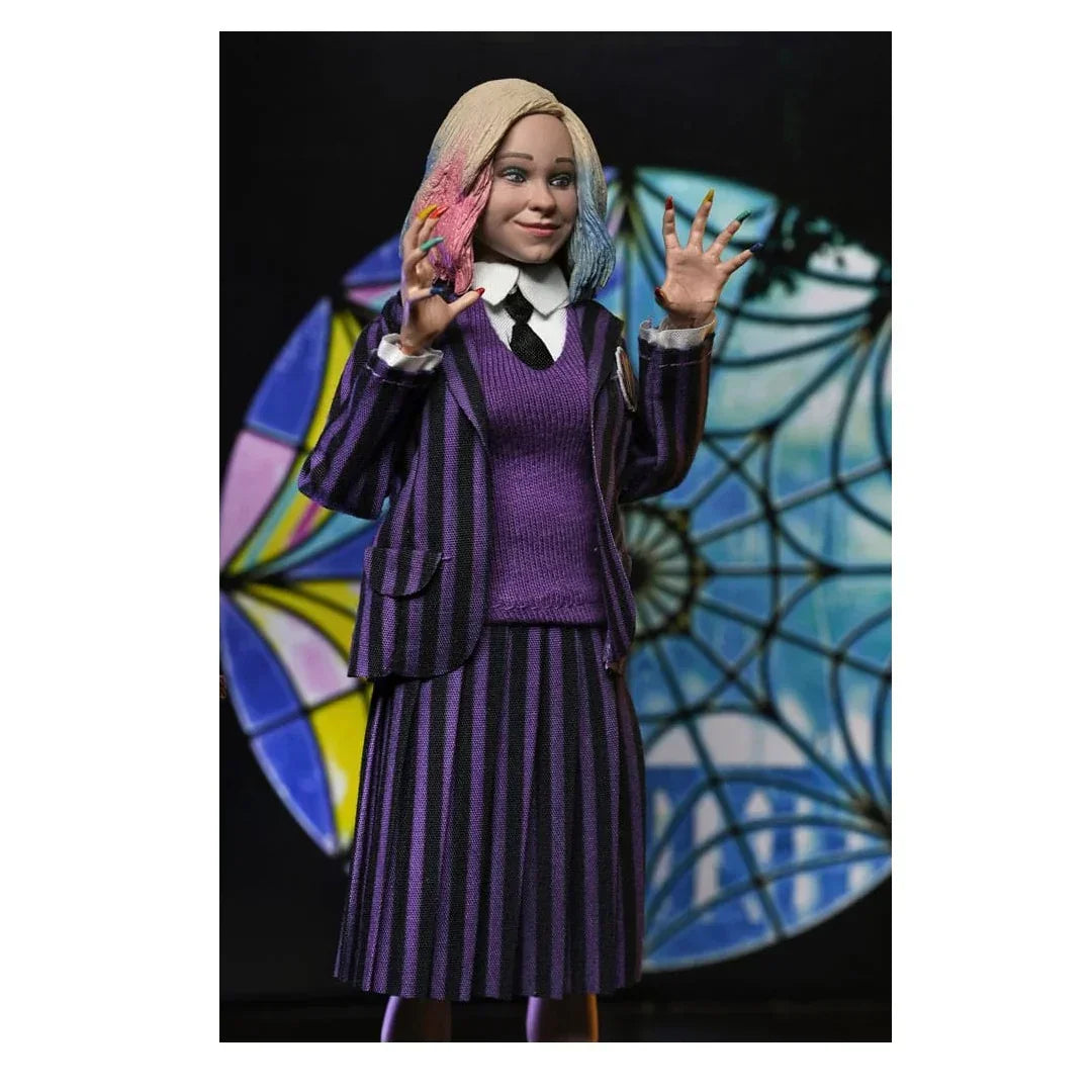 NECA Wednesday – Wednesday Addams & Enid | Nevermore Uniform | 8-Inch Clothed Action Figure 2-Pack