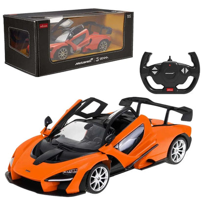 RASTAR 1:14 Scale McLaren Senna Remote Control Car – High-Performance McLaren RC Race Car with Functional Butterfly Doors, LED Lights & 2.4GHz Control - Jaiman Toys