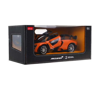 RASTAR 1:14 Scale McLaren Senna Remote Control Car – High-Performance McLaren RC Race Car with Functional Butterfly Doors, LED Lights & 2.4GHz Control - Jaiman Toys